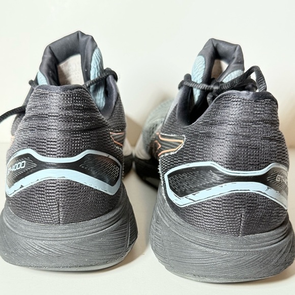 ASICS Men's GT-4000 2 Running Shoes Light Steel/Black - Picture 5 of 8